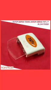 Set tutup obras atas siruba 747-F KC61+ pen dan siku  M.J.M-71920 / tutup tiang jarum Mesin Jahit Obras / pelindung mata mesin obras