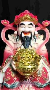 [ Cao 40 cm ] TƯỢNG THẦN TIỀN RỒNG  CHẤT LIỆU BỘT ĐÁ - HÀNG NHẬP KHẨU