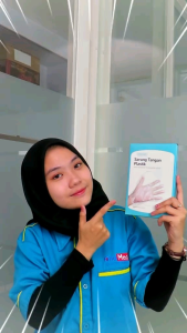 Onemed Sarung Tangan Plastik Box isi 100s