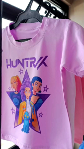T-shirt kids girls Different Designs with Three Colours