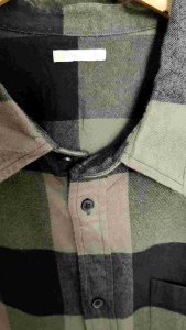 Kemeja Flanel "Global Uniqlo" GU Original Second Size 3XL