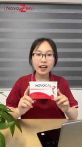 Canxi NOVOCAL caps bổ sung canxi đúng chuẩn Giúp xương chắc khoẻ (Hộp 30 viên)