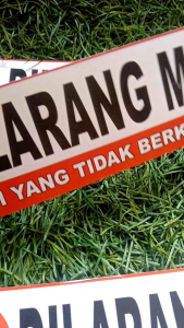 stiker dilarang masuk anti air terbaik COD