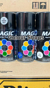 Pilok Pilox Pylox Cat Magic Paket 3 Kaleng Candy Blue 12 Primer Grey 120 Clear 101 300Cc