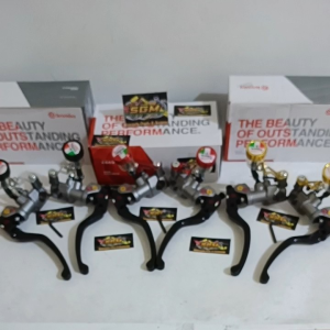 MASTER REM BRCMBO IZUMI ASSY RCS 18 SET HANDLE KIRI KANAN + 2TABUNG CNC + DUDUKAN SPION PNP MATIC NMAX 155 NEW/ NMAX 155 OLD/ PCX 150/ PCX 160/ ADV 150/ ADV 160/ XMAX