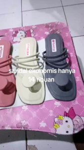 sandal teplek wanita jpt jamur ekonomis