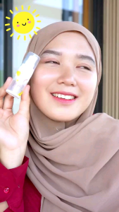 Sunscreen Melindungi Wajah Dari Sinar UV Sun Matahari Sunblock SR12 Melembabkan Dan Mencerahkan Wajah BPOM