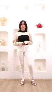 Manset Tangan Sambung Bolero/ Manset Long Bolero Crop Top All Size - Bahan Rayon Spandex dan Spandex Misty