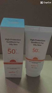 [Chính hãng] Kem chống nắng medic S 50g