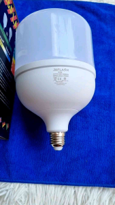หลอดไฟLED 65W J&FLASH แสงสว่าง 7000K ขั้ว E27 มี มอก.1955-2551