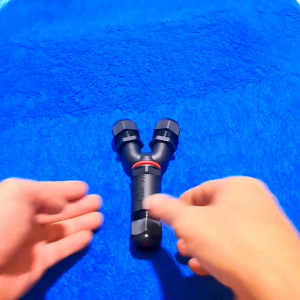 Sambungan Kabel Y IP68 WATERPROOF CONNECTOR Konektor kabel Tahan Air Anti Air Bentuk Y