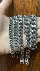 Gelang Tangan Titanium & Baja Stainless Steel Anti Karat