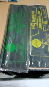 Kantong Plastik Hd Sampah / Trash Bag Uk 60x100 90x120