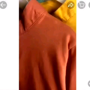 Setelan Koko Anak Kaos Wali Warna Kunyit 1-5Tahun