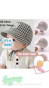 Mũ Ngư Dân Caro Vành Rộng Chống Nắng Cho Bé Trai Bé Gái - Nón Dã Ngoại Mùa Hè Trẻ Em (3-24 tháng)