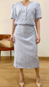 [VEMODE] SETELAN SALUR CASUAL WANITA 0B3S 956