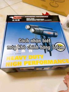 [ Chính Hãng ] - Máy Khò Hơi Nóng Talon 2000w - Máy Khò Nhiệt - Máy Khò Màng Co - Bảo Hành 12 Tháng