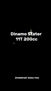 DInamo Stater CG200 11T Motor Roda Tiga Viarjialing nozomi kaisarDll (16B)