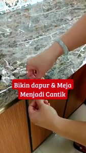 Stiker Lemari Meja Dinding Putih Polos Gloss Doff Matt / Wall Sticker / Wallpaper Stiker Motif Serat Kayu Anti Air Minyak