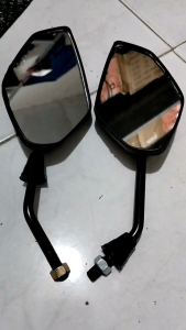 Spion kaca spion motor Yamaha model Yupiter STD sepasang bisa buat semua jenis motor Yamaha