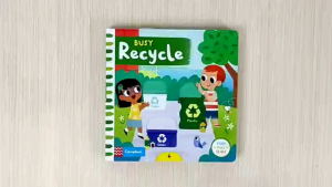 Campbell Busy Recycle Push Pull Slide Board Book