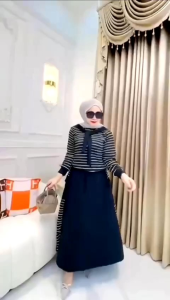 Setelan Rok Bahan Knit/Setelan Rok Kirly