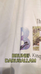 KAOS SOUVENIR BRUNEI DARUSSALAM