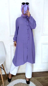 TUNIK AQILLA KANCING REMPEL//TUNIK CRINGKLE TERBARU 2024//TUNIK ADEM//TUNIK BUSUI//COD