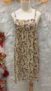 Đầm Voan 2 Dây 2 hand Nhật hiệu douce Harmonie- Size M