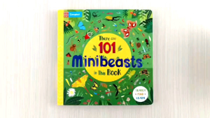 Campbell There Are 101 Minibeasts in This Book Board book