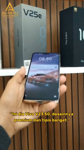 Vivo V23 5G 8/128 Sunshine Gold | NFC | Finger off | Unit Only