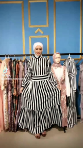 GAMIS/DRES KATUN PREMIUM SALUR (produk baru)
