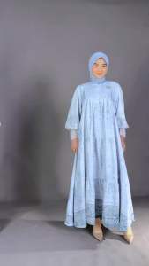MELLYA / FAILLA DAN XElOVIA DRESS BY NADHEERA LUXURY✅GAMIS KONDANGAN PESTA TERBARU RAYON PREMIUM✅