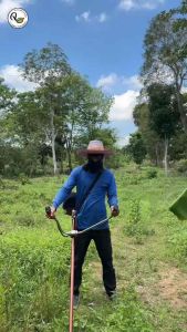 ชุดแฮนด์เครื่องตัดหญ้าและมือเร่งชนิดอะลูมิเนียม(ครบชุดนำไปประกอบ)สำหรับเครื่องถังน้ำมันด้านบน