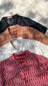 Mahaka Shirt / Kemeja pria lace embroidery