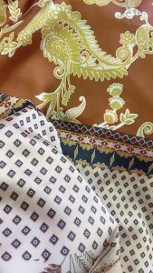 2m x 1m5 Vải lụa satin mềm mướt giản chéo nhẹ may pizama bộ váy đầm (L5)