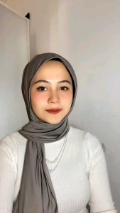 Hijab Pashmina Kaos Jersey Series Terbaru Kerudung Pashmina