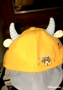T.I - Topi Bisbol Anak Laki Perempuan Lovely Cow Baseball Hat Import