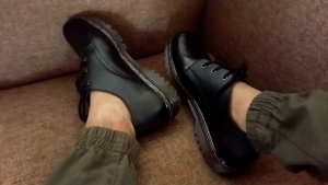 Brotherboots Sepatu Pantofel Pria Model Tali Low Boots Asli Kulit Sapi.Sepatu Pria Model Docmart Asli Kulit 3 Hole