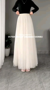 Olla Outer Long Vest Tunik Brukat Sapto