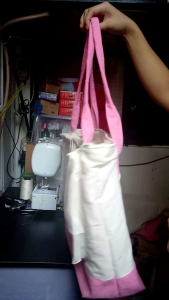 Canvas Zipper Bag Large