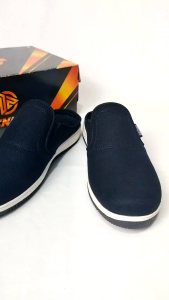 DENZEL - Sandal Bustong Casual Pria / Cowok DZ 008 Grey SEPATU PRIA DENZEL - SANDAL PRIA DENZEL