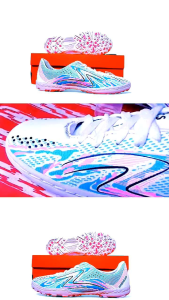 Sepatu Futsal Mini soccer Speedblaze Putih Pink berkualitas Kuat Awet Ringan Nyaman Dipakai