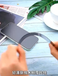 Anti Gores Ceramic Matte Anti Spy OPPO RENO 2 2F 3 4 4F 5 5F 6 7 7Z 8 8Z 8T PRO PRO+ 4G 5G Tempered Glass Privacy Anti Minyak / Anti Oil