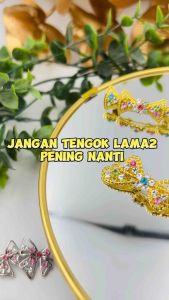 The Brooch Factory 1pc Kerongsang Bahu Pin Tudung Hijab Brooch Shoulder B3230