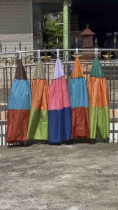 (3 ผืน แบบทึบทั้งหลัง 2 สี ) มุ้งคลุมไก่ชนผ้าร่มเกรด A++ ถูกที่สุด มุ้งไก่ ผ้าคลุมสุ่มไก่ ผ้าทิ้งตัว ไม่ติดสุ่ม