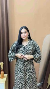 Terbaru Daster Gamis Semata Kaki Gamis Motif Kekinian Lengan Panjang Gamis Rayon Premium Resleting Depan Busui Nyaman Termurah