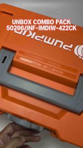 PUMPKIN COMBO PACK 50296 ชุดสว่านกระแทกไร้สาย 90Nm. + บล็อกกระแทก 450 Nm. แรงบิดสูง