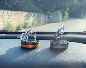 (JV) Parfum Mobil Motif Ornamen Musik Pajangan Dashboard Mobil Mewah Penyegar Udara Car Freshenner Aromatherapy