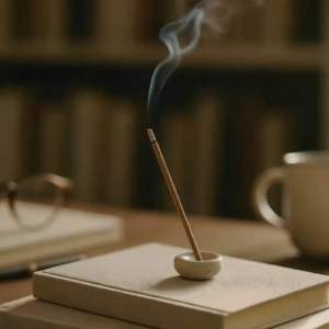 Njordis Ember Incense - Morrow Ash | Mellow coffee | Ember Warmth | Morning Stillness natural essential oil infused